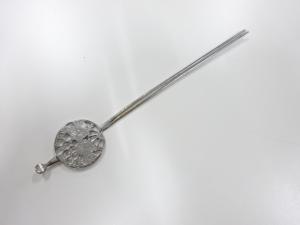 アンティーク　彫金　透かし　簪